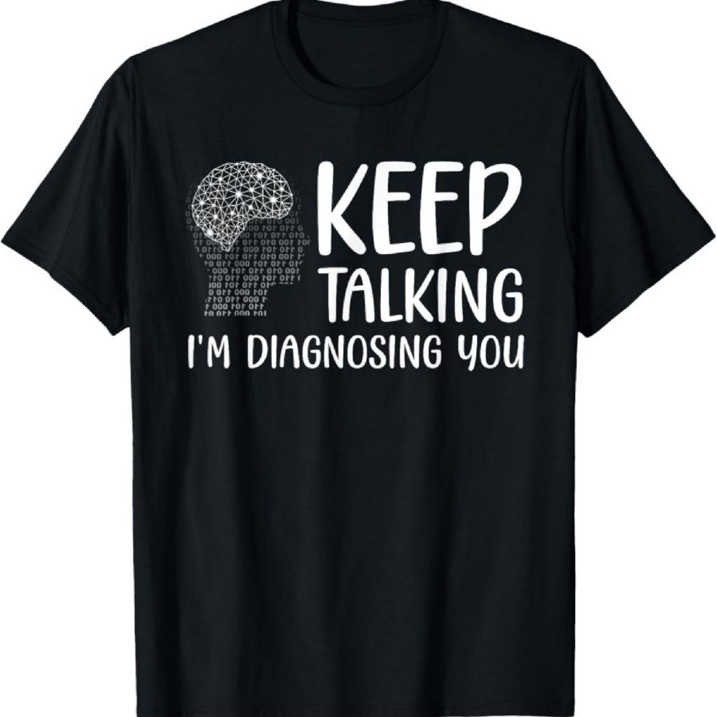 Lustige Psychologen-Kunst für Männer Frauen Psychologie Abschluss T-Shirt