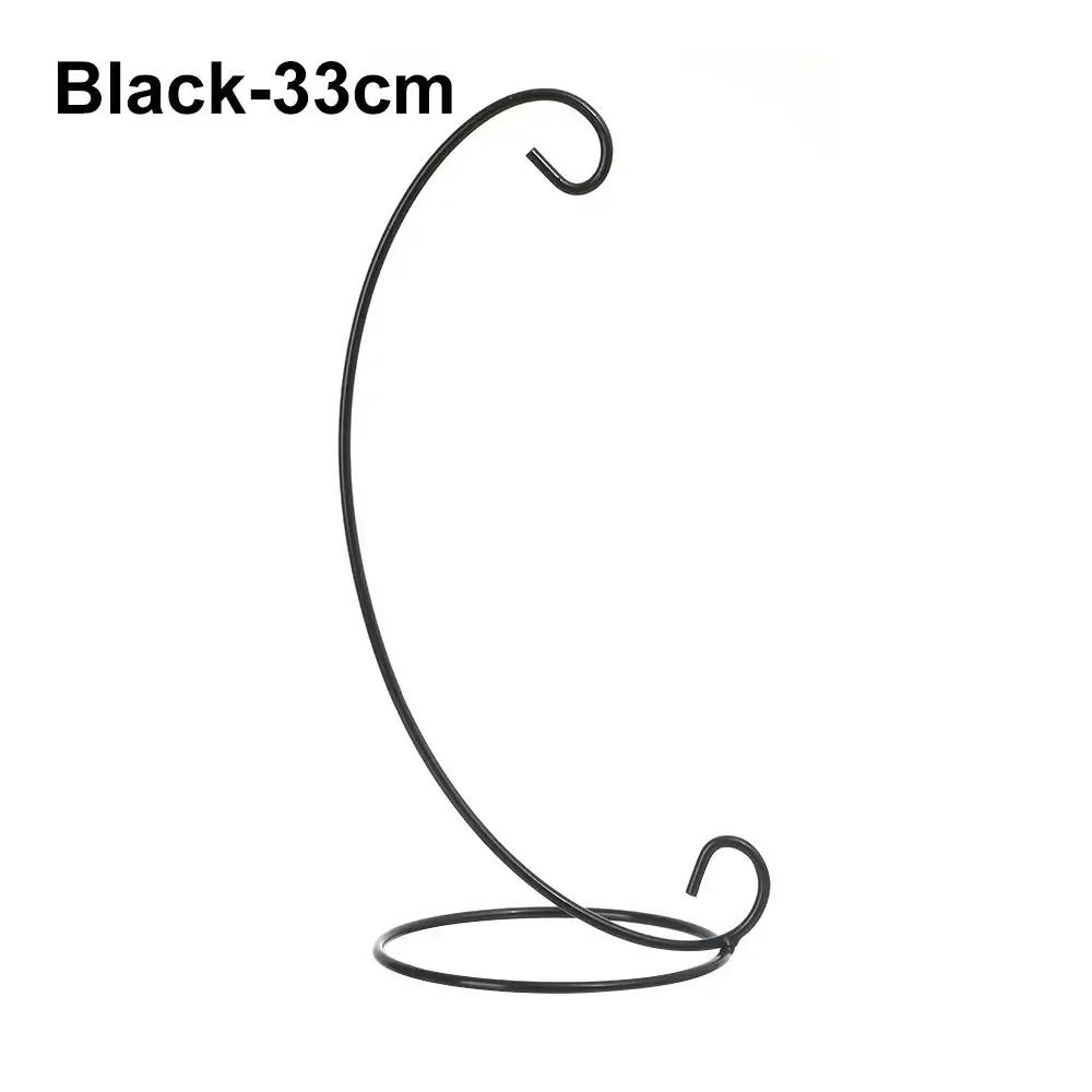 Micro Landscape Ecological Bottle Iron Hanging Retro Glass Ball Hanging Stand Candle Holder Hook Flower Rack Iron Frame