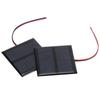 2Pcs 5.5V 0.6W Wired Solar Panel Multifunctional Portable Mini Solar Board Polysilicon