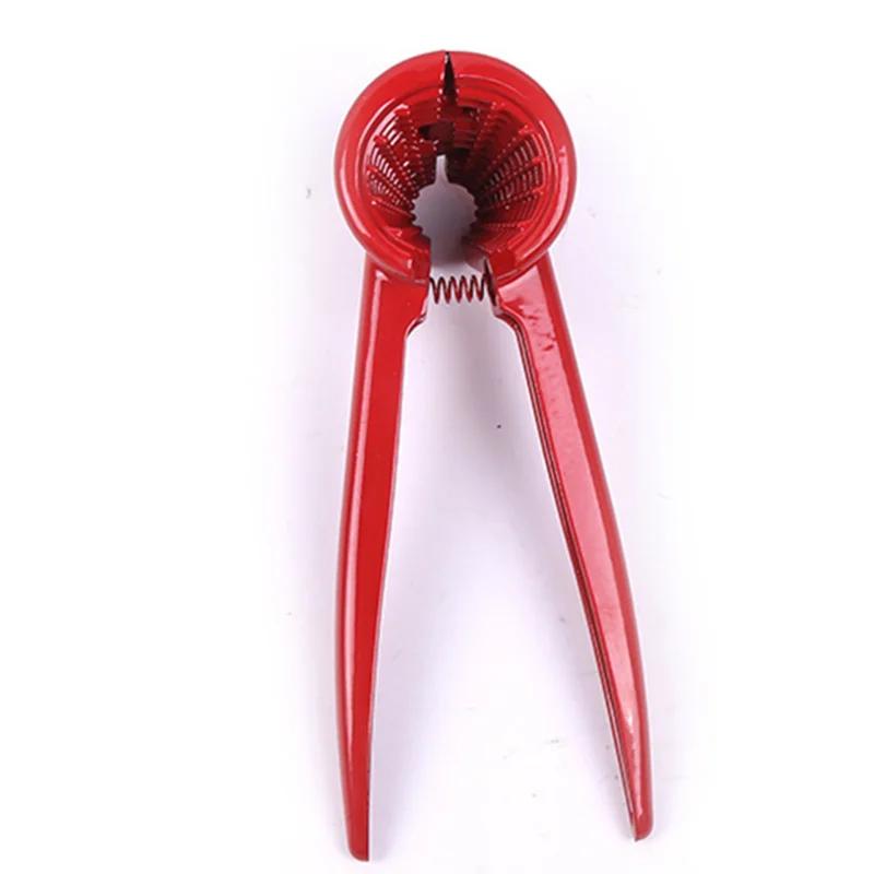 Nutcracker Sheller Clip Funnel Nut Cracker Splash Proof Nutcracker Metal Sheller Kitchen Walnut Cracker Portable Opener Tool
