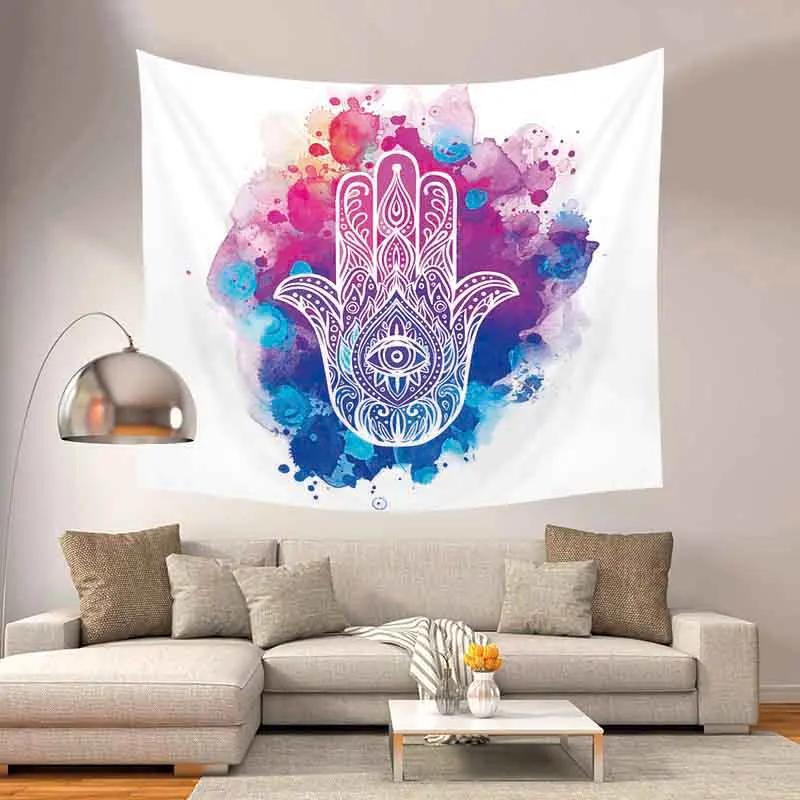Tapestry Bedspread Yoga Mat Blanket Colorful Mandala   Home Decor Wall Hanging