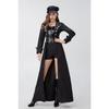 Halloween Medieval Retro Costume New Female Pirate Split Jacket Drama Performance Costume