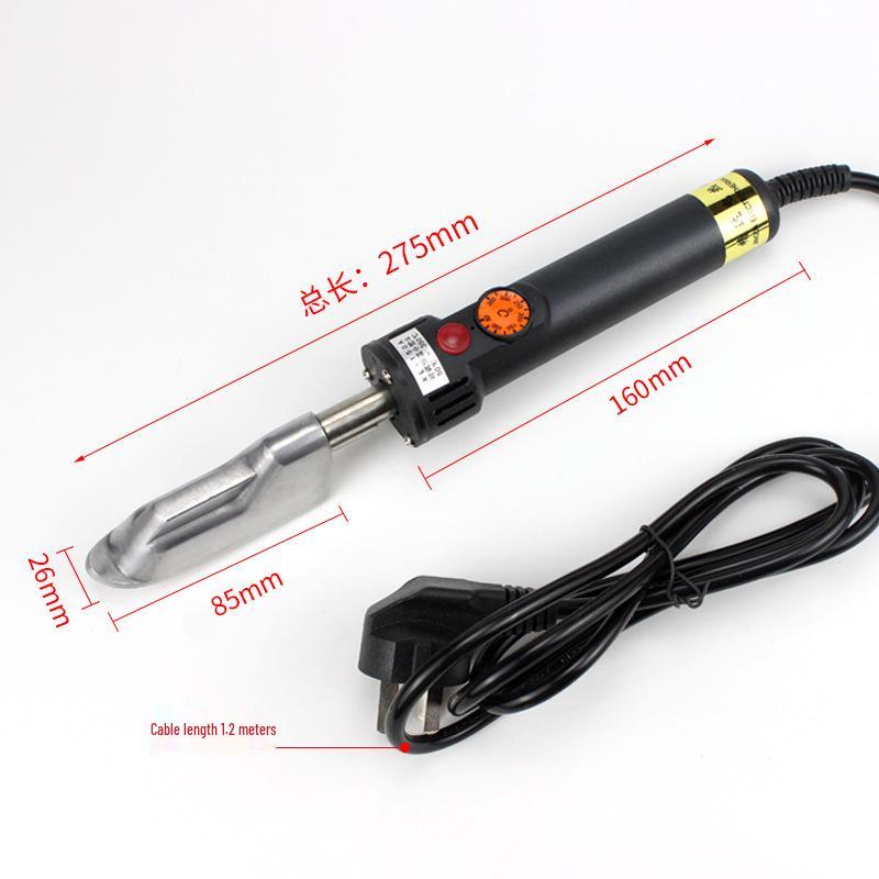 Adjustable Temperature Mini Iron for Leather - Ideal for Jackets, Bags, Shoes, and Crafts