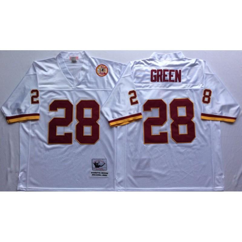 Washington Redskins Hall Of Fame 21 MN Retro Jersey Mens Legendary Sports Top