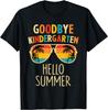 Goodbye Kindergarten Hello Summer Last Day Graduation Boys T-Shirt