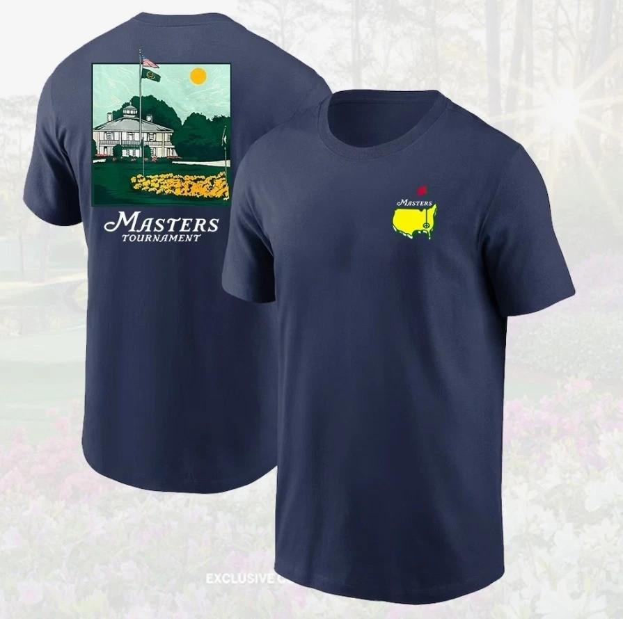 2026 Masters Tournament Augusta National Golf Club Navy T-Shirt S-5XL S