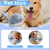 Indestructible Dog Toys, Interactive Dogs Toy Chew Toy, Indestructible Squeaky Dog Toys, Soft Plush Animal Playthings For Playing Trainin