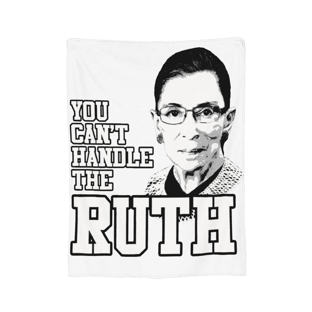 Rest in Power Ruth Bader Ginsburg Blankets Flannel Textile Decor Portable Super Warm Throw Blanket for Home Office Quilt