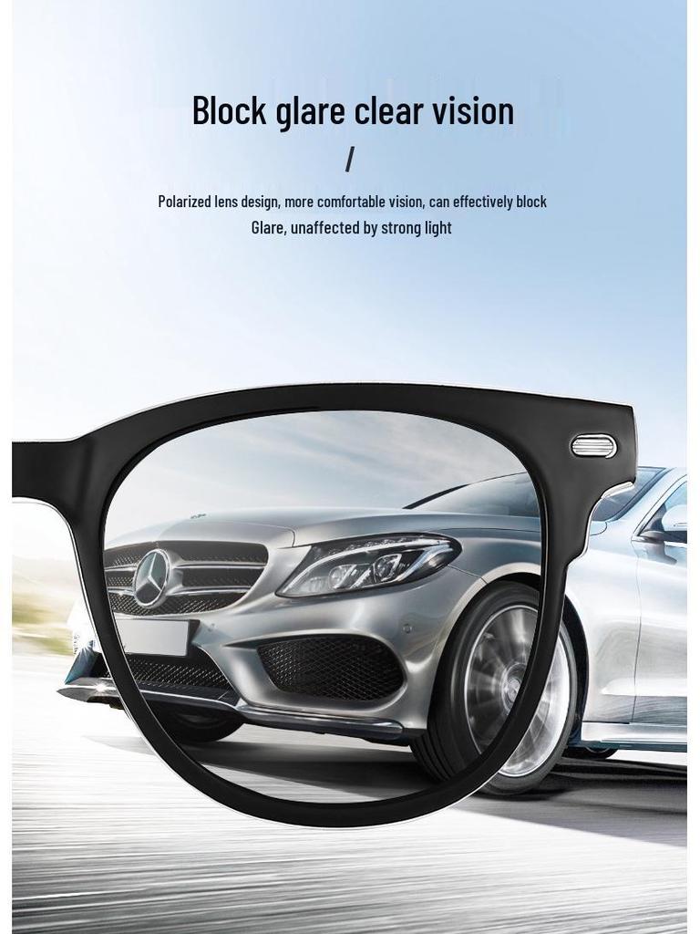 2024 Polarized Clip-On Myopia Sunglasses: Portable Dual-Use Flip-Up Design