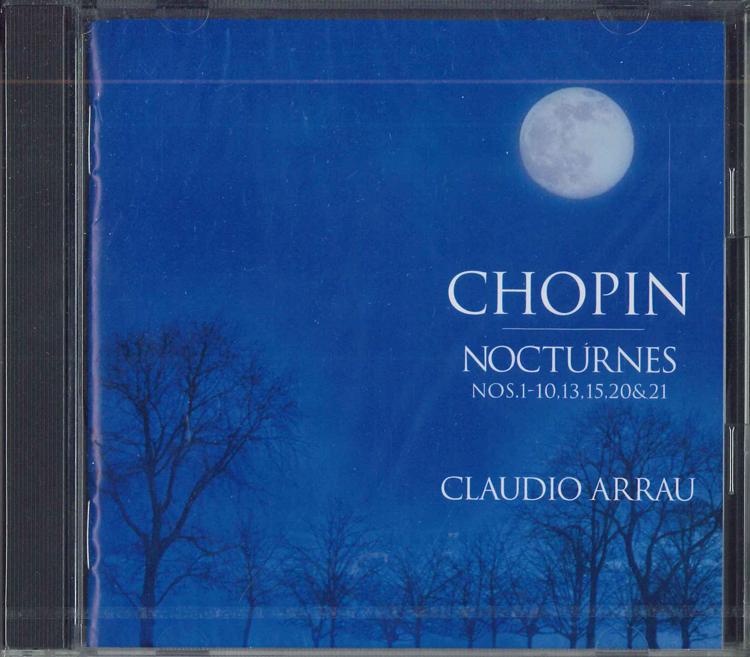 

CD CLAUDIO ARRAU - Chopin Nocturnes FNCC40204 PHILIPS Japan Classical Used