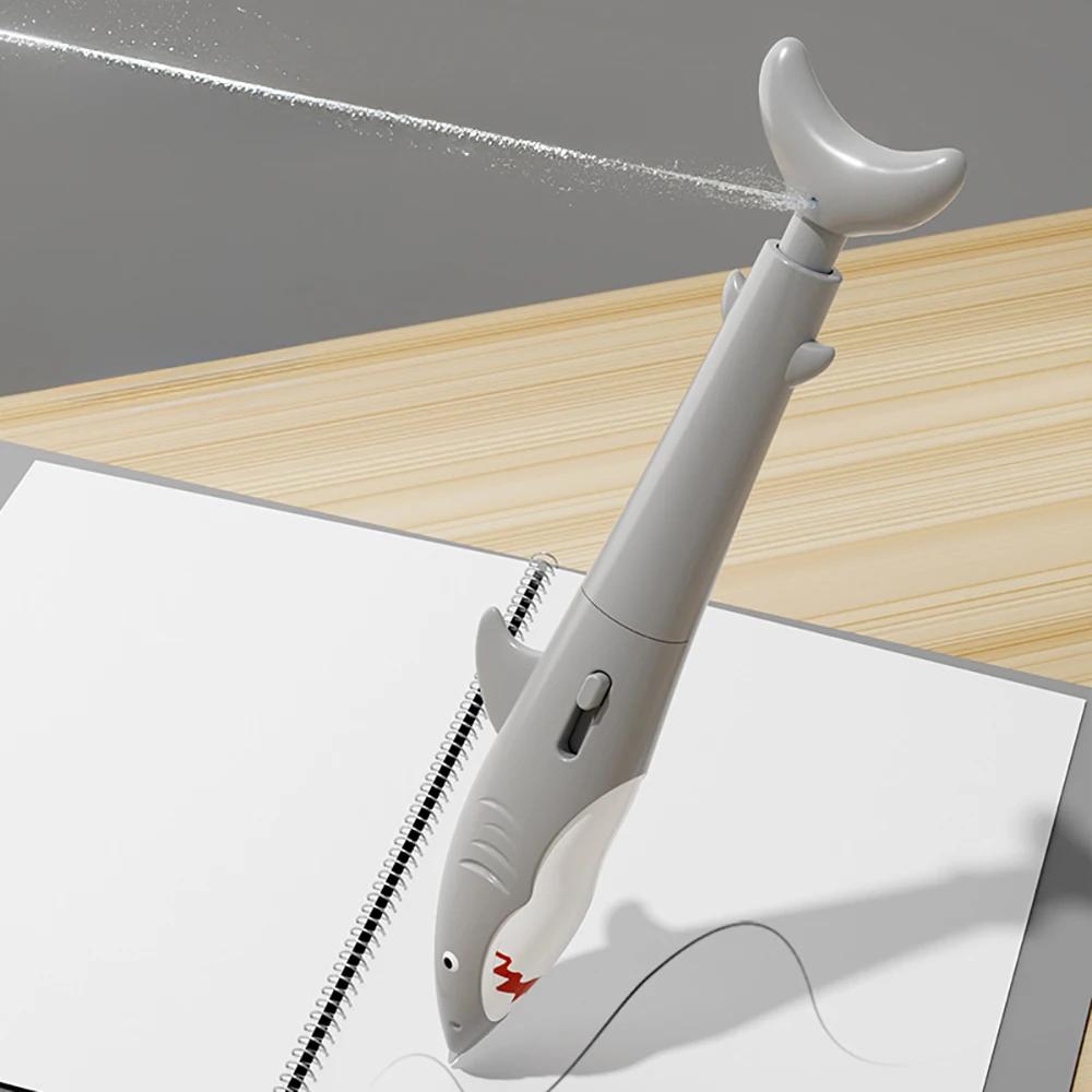 

Simulation Shark Spray Ballpoint Pen Hidden Pranks for Party Favors Creative Gifts Novelty for Students Writing Weird Spoof