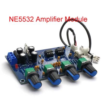 XH-M164 NE5532 Stereo Vorverstärker Vorverstärker Klangreglerplatine Audio 4 Kanäle Verstärkermodul 4CH CH Steuerschaltung Telefonvorverstärker