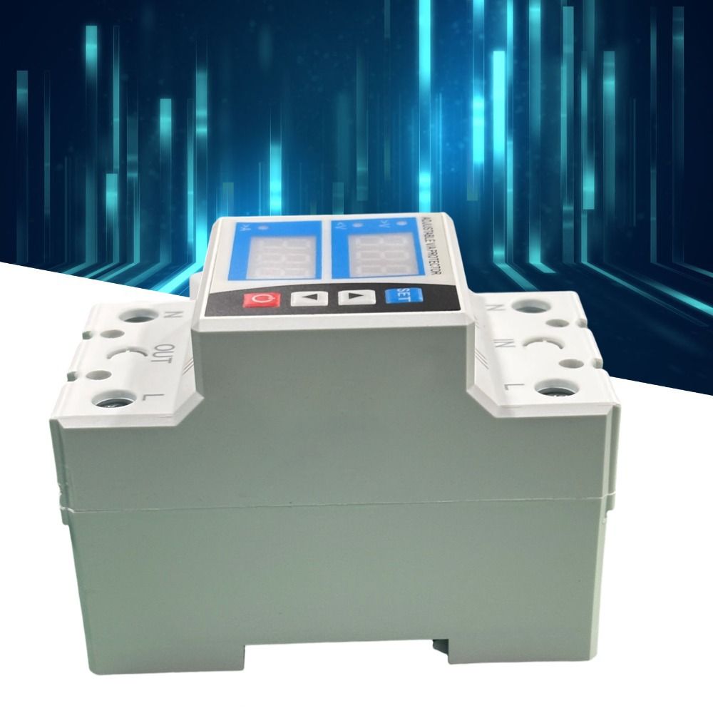 Two Display Voltage Protective Device Self Resetting Current Limit Protector Circuit Safety