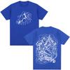 Anime Jojo Bizarre Adventure Weather Report T Shirts Men's Women Casual Cotton Short Sleeves Oversized T-shirts