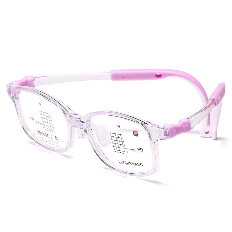 Children's Lightweight Silicone TR Eyeglass Frames for Myopia Control