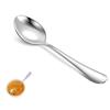 EIOLWJIEO 6pieces Elegant Appearance Stainless Steel Set Durable For Stylish Dining Convenient Storage Serving Spoons Sets, golden