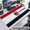 AC Milan Personalized Large Mouse Pad Custom Name Text Extended Desk Mat Gaming Mousepad
