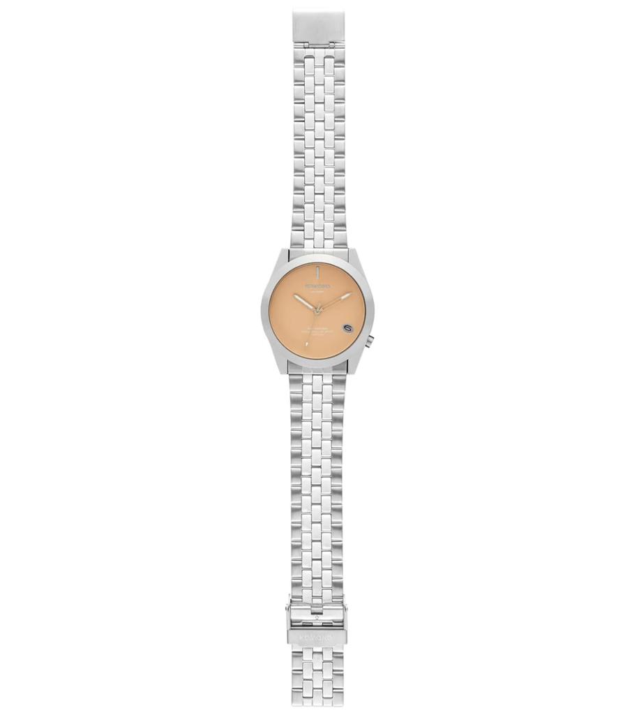 Authorized Distributor Komono Watch RAY Ray Chroma Estate Silver Marshmallow Date [KOMONO] Men's KOM-W4427