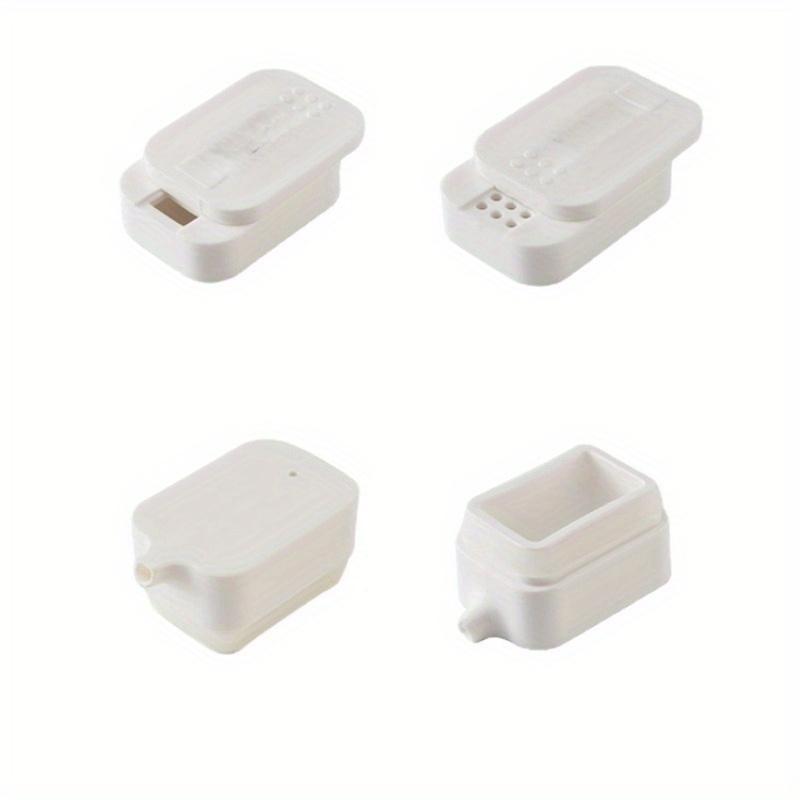 Küche Gewürz Gewürz Box Öl Topf Kombination Lagerung Organisation Versiegelt Feuchtigkeit-Beweis Gewürz Flasche Vier Fächer Gewürz Glas