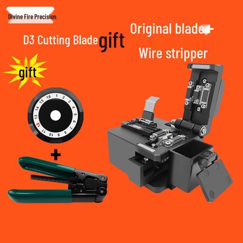 

High-Precision Fiber Optic Cleaver Kit