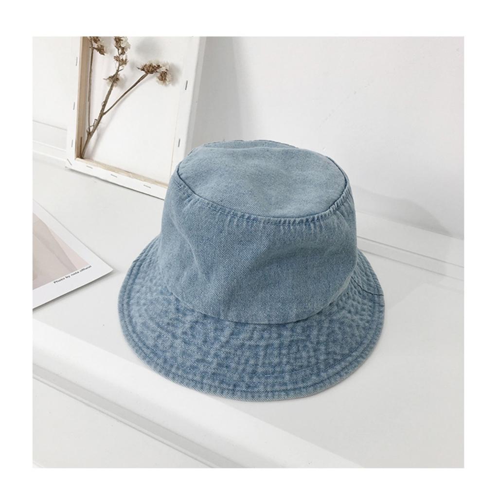 Korean Version of The Large-brimmed Cowboy Fisherman Hat Men and Women, Thin Section Ins Japanese Shade Face Sun Hat Sunscreen Basin Hat Tide