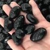 Large Natural Rainbow Obsidian Tumbled Stones for Fish Tanks and Potted Plants