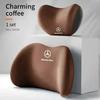 Car Lumbar Back Support Headrest Neck Pillow Car Seat Cushion For Mercedes Benz AMG A B C E S V Class A180 CLK CLA GLE C200 C300 JB1