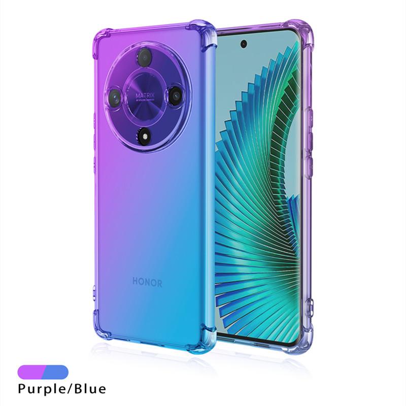 Shockproof Gradient Airbag TPU Case for Honor Magic 8 7 6 Lite Magic 4 Pro X9d X9c X9b X9a X9 G Protective Cover Fundas Coque