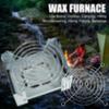 Mini Grilling Mesh Outdoor Alcohol Stove Mini Foldable Solid Stove Portable Camping