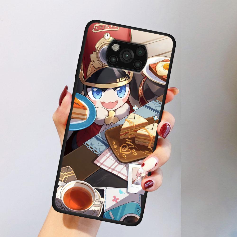 Star Rail Cute Cover for Xiaomi Poco X3 NFC X5 F3 M5s M4 M3 M2 Pro Case Black TPU Mobile Phone Bag Soft Bumper