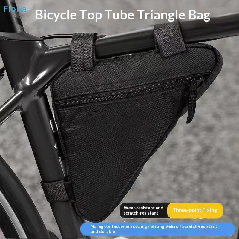1Pcs Cycling Pouch Durable Bike Versatile Bag Bicycle Triangle Bag Bike Front Tube Frame Storage Bags Bicycle Accessories
