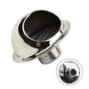 New Useful Air Vent Grille Round Vent Outlet Stainless Steel Exhaust Fans Practical Silver Bull Nose Wall Vent