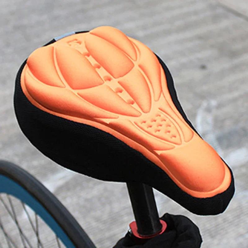 New 3D  Saddle Seat NEW Soft Bike Seat Cover Comfortable Foam Seat Cushion Cycling Saddle for  Bike Accessories