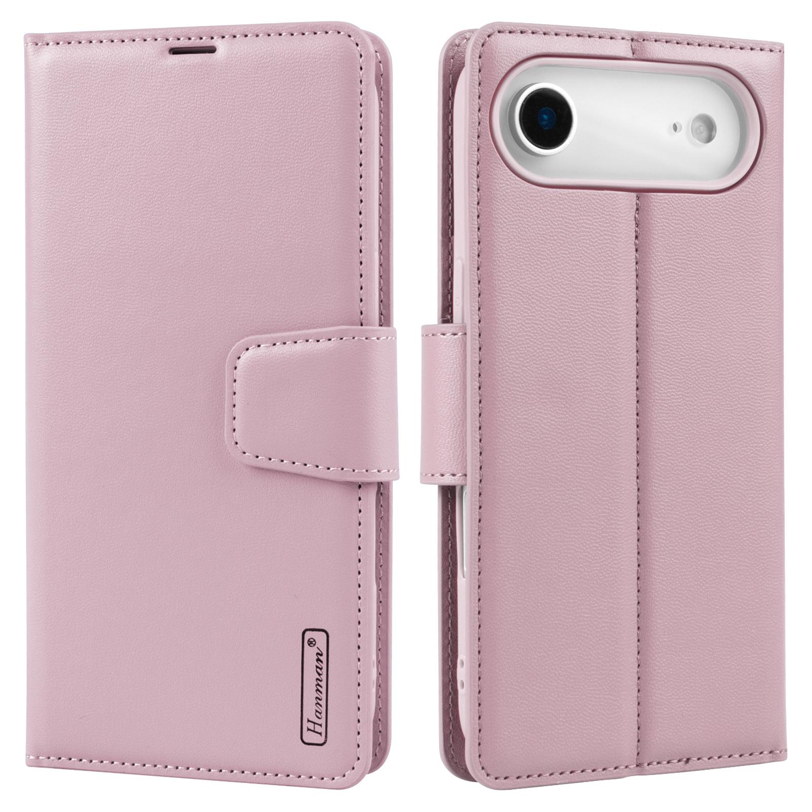 

HANMAN Mill Series for iPhone Air Case Wallet Stand PU Leather Phone Cover