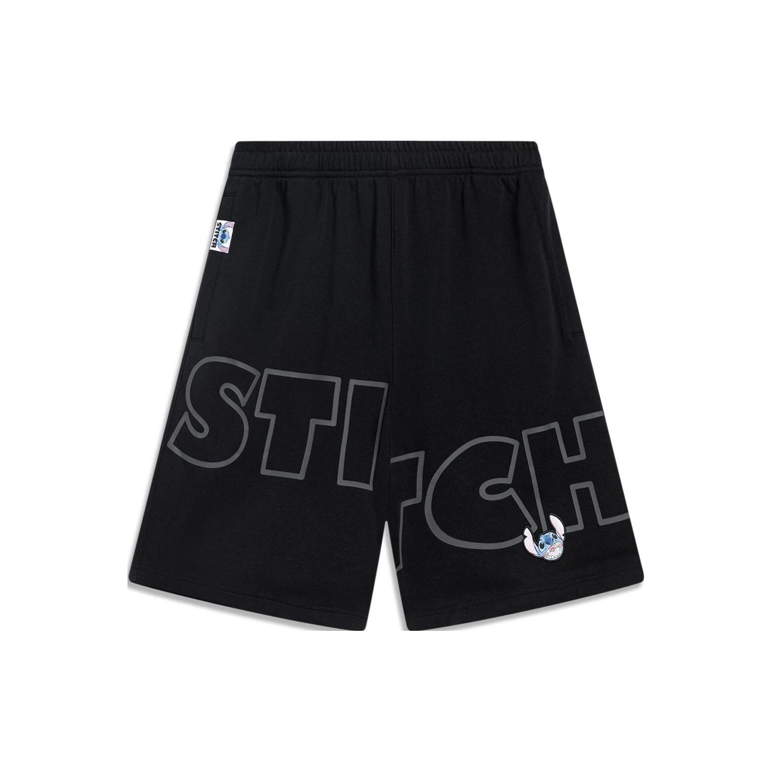 Li Ning x Disney Casual Shorts Men s Black AKST481-1 XL