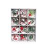 12pcs DIY Christmas Hanging Balls 6cm Merry Christmas Tree Decor  Home Xmas Decor