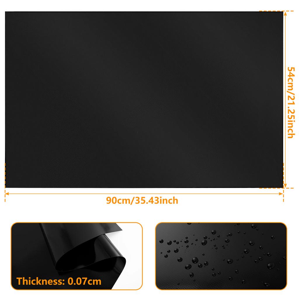 Induction Cooker Protective Pad Silicone Electric Stove Top Cover Heat-resistant Non-Slip Stove Top Protector Mat for Kitchen