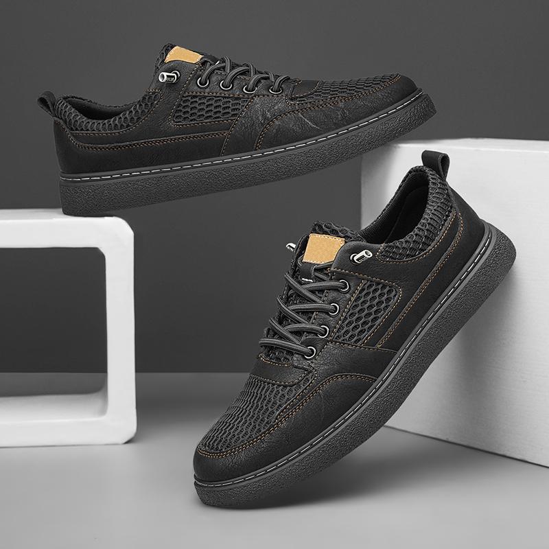 Fashion New versatile sports shoes for men summer mesh sneakers Outdoor men lace up trainers man casual breathable male Treking footwear