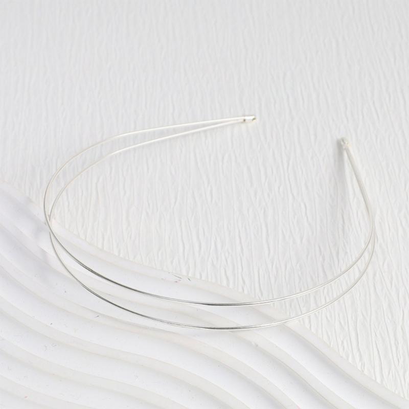 Metal DIY Wedding Headband Bride Crown Gold Headdress Hairwear Hairband Base