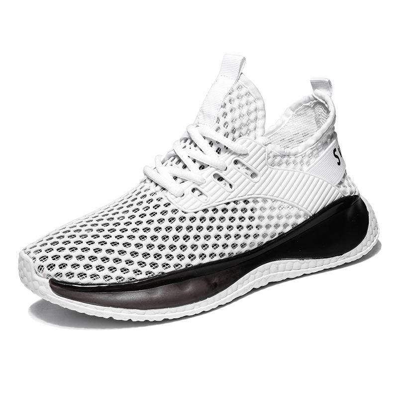 

Мужская обувь, летние мягкие лоферы, обувь для ленивых, легкая дешевая повседневная обувь с сеткой, мужские кроссовки Tenis Masculino Zapatillas Hombre 44 белый