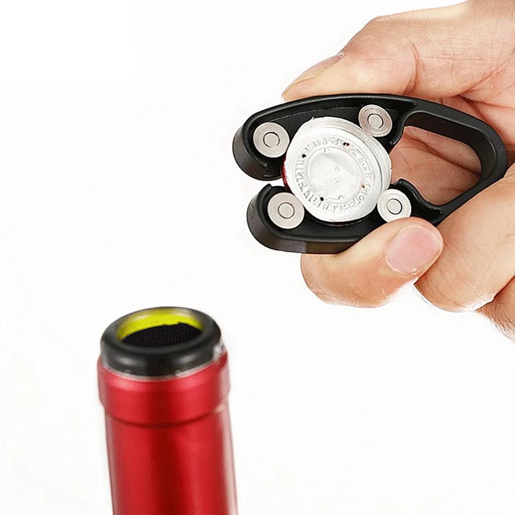 1/2pcs Wine Opener Foil Remover Sharp Cutter Foil Wine Bottle Cut Foil Cutter Kitchen Bar Accessories Household Small Tools