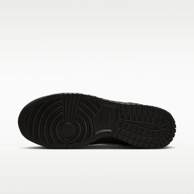 Nike Dunk Low Black White Swoosh