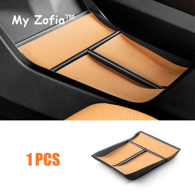 For Geely Starray Atlas II 2024 2025 Car Storage Box Behind Navigation Screen Central Control Screen Storage Car Accessories