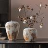Ceramic Vase Chinese-style Retro Handcrafted Earthenware Jars Flower Vase Flower Arrangement Accessories Ceramic Handicrafts