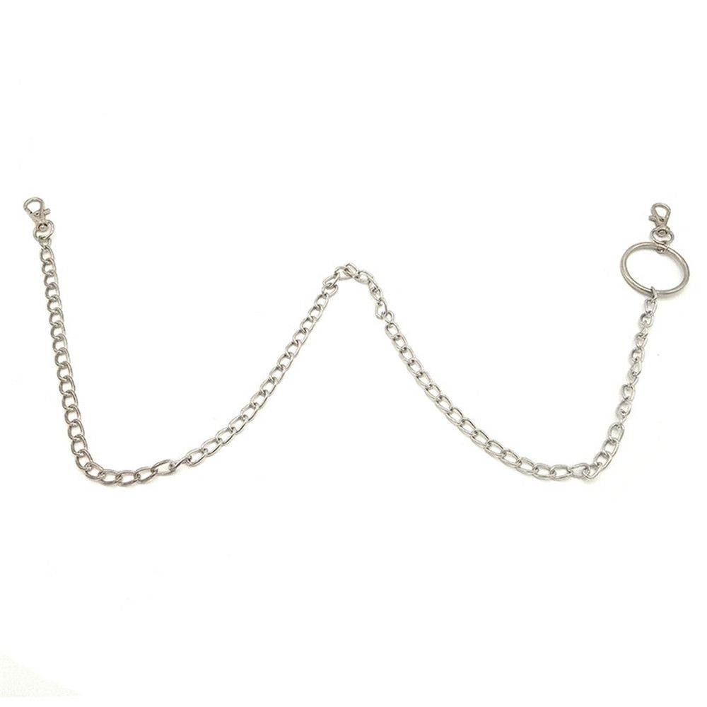 Fashion Rock Punk Pants KeyChain Key Chains Clip Hip Hop Jewelry Wallet Chain Belt