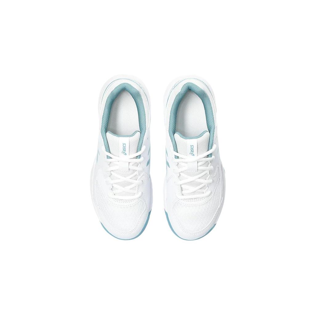(GS) ASICS Gel-Dedicate 8 'White Gris Blue' Kids' 1044A077-100