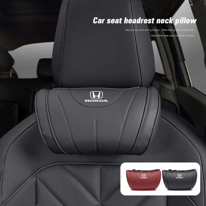 Car Neck Support Pillow Pad Auto Seat Headrest For Honda Civic Accord Crosstour Spirior Odyssey Avancier UR-V Sienna Elysion
