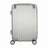 [Sifre] TRIDENT TRI1030 Hard Suitcase, Aluminum-Look, 33L, 3.8kg, Silver, Made In Japan with a 5-Year Warranty.