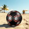 Sport Club Corinthians Paulista Size 5 Soccer Ball, Machine-Stitched PVC, Durable & High Bounce, All Ages Fit, Fan Merchandise, Matches & Outdoor Use.