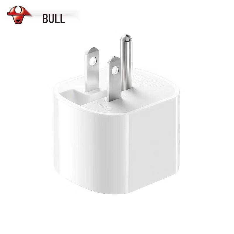 Bull 2-Pin to 3-Pin Power Adapter CN plug (adapter included)